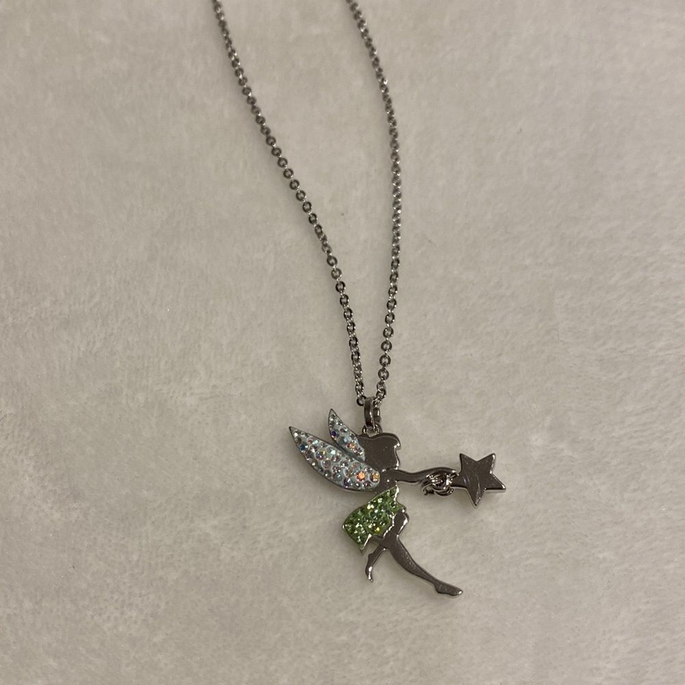 Swarovski tinkerbell necklace